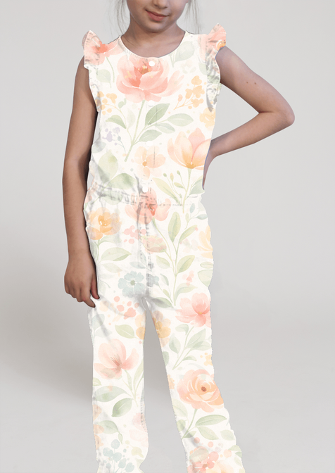 soft spring floral pattern